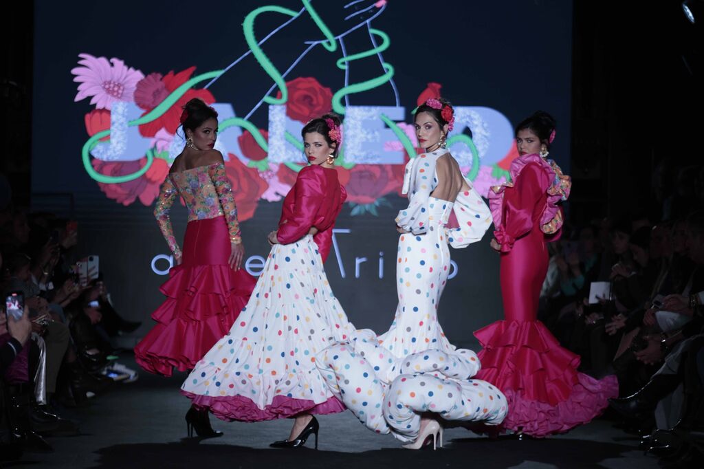 El desfile de &Aacute;ngela Trigo en We Love Flamenco 2024, todas las fotos